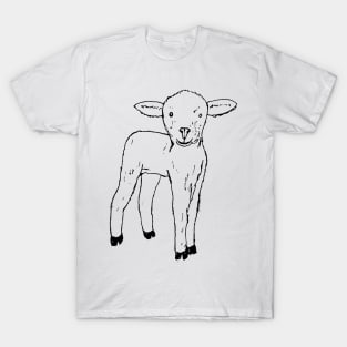 Lamb Sketch T-Shirt